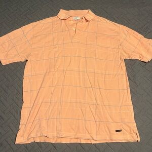 Alex Cannon Peach Polo Shirt